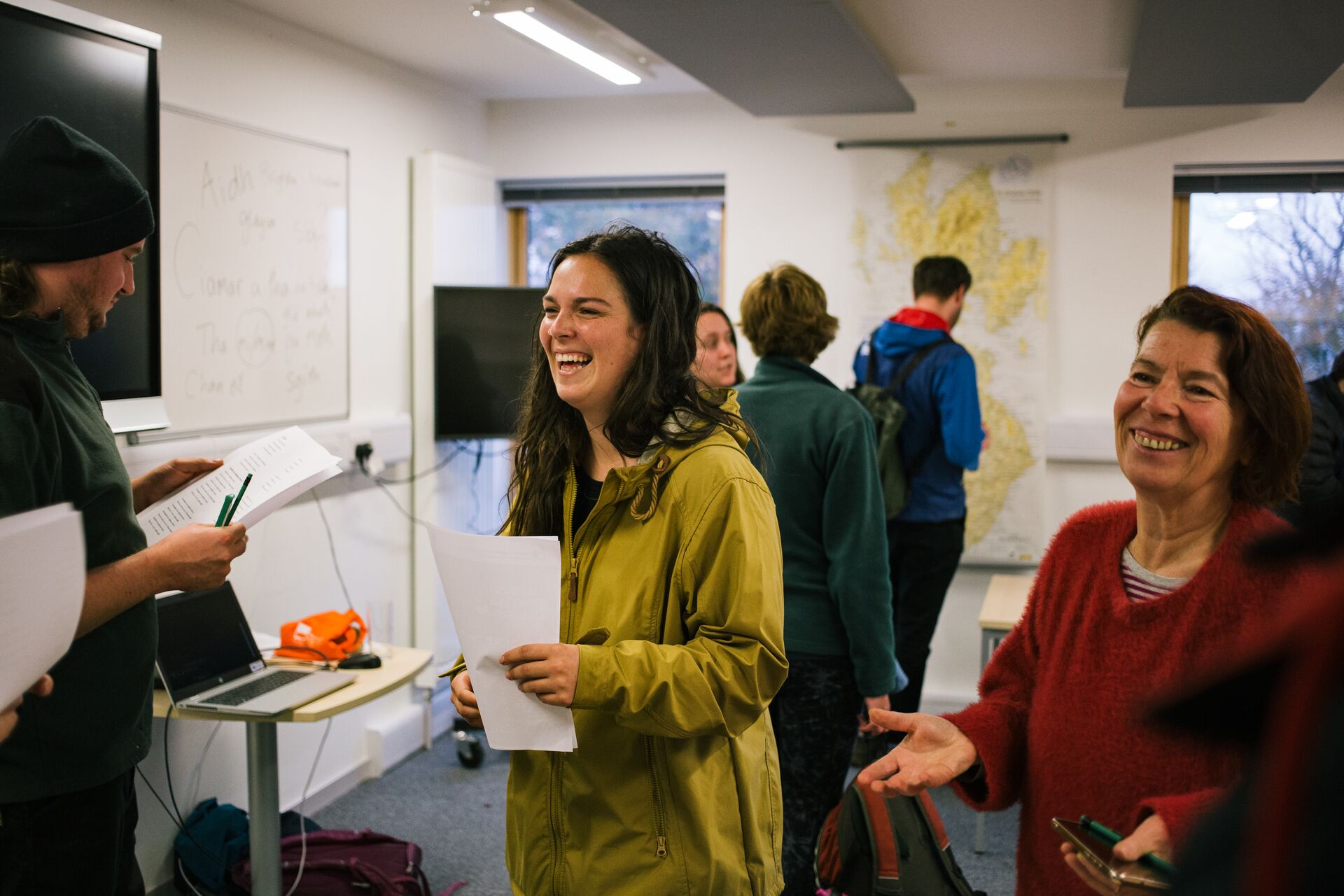 Image by April Bright of Sabhal Mor Ostaig Gaelic School